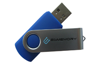2.0 van de de kleurenwartel van 2G tonen het oranje de draaimetaal USB met aangepast embleem en het pakket het levensmerk
